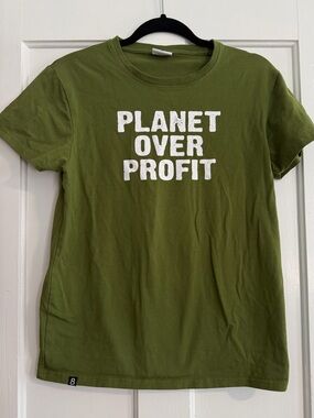 8 Billion Trees: Planet Over Profit Tee Size small